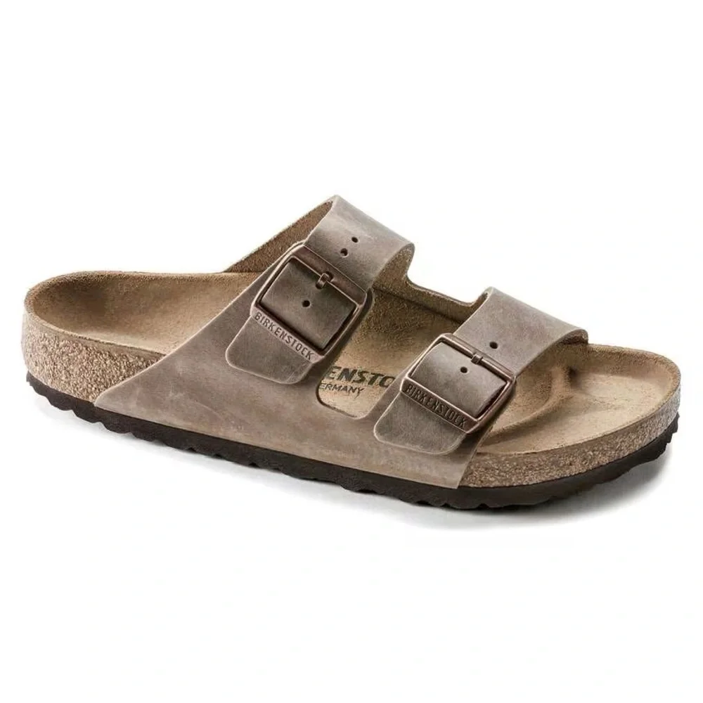 Birkenstock Arizona oiled leather in tobacco - Picture 1 of 4